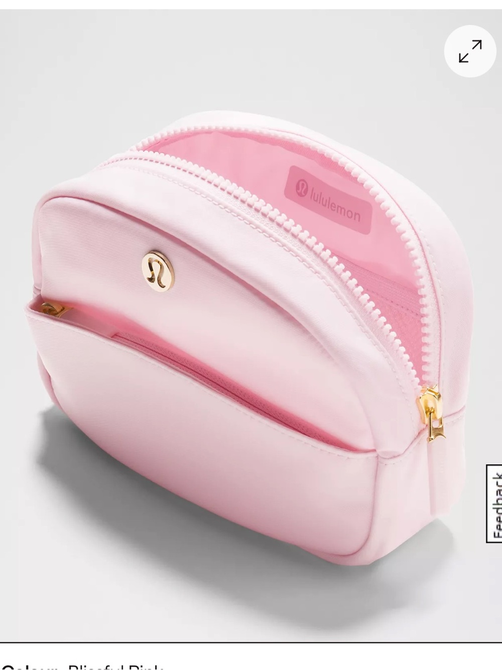NWT City Essentials Pouch Mini pink bag